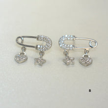 Sterling Silver Earrings, Multi-style fine Jewelry Studs, Dangly Small Earrings