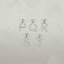 Letter Pendant Dijes de Plata 925 Sterling Silver Alphabets Pendants A-Z Initials