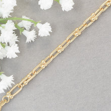 U-Link Chain Bracelet - Gold Plated Bracelet - Gold Statement Bracelet Trendy Bracelet