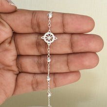 WitchKnot Celtic Bracelet 925 Silver Nudo de bruja Pulsera Protection Bracelet