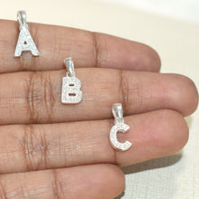 Letter Pendant Dijes de Plata 925 Sterling Silver Alphabet Pendants A-Z Initials
