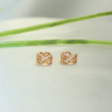 Infinity Huggies Hoops - Everyday Minimalist Small Earrings for her