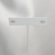 Evil Eye Earrings 925 Sterling Silver Studs Dainty Earrings Gift For her