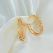Huggie Hoop Earrings,14K Gold Plated CZ Clip On Hoop Earrings, Gift For Her