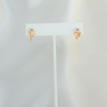 Butterfly Mariposa Huggies - Gold Plated Small Earrings for her
