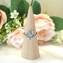 Witch Knot Celtic Silver Ring, Anillos de plata 925 , Nudo de bruja, Gift