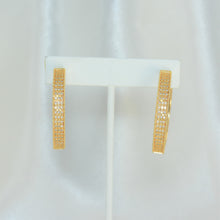 Huggie Hoop Earrings,14K Gold Plated CZ Clip On Hoop Earrings, Gift For Her