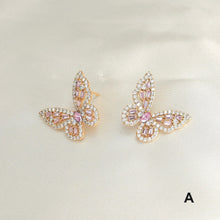 Butterfly Earrings, Mariposa Studs, Huggies, Gold Plated Dainty Earrings, Gift