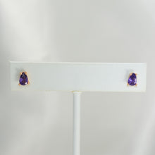 Multicolor Tear Drop Studs Dainty Minimalist CZ Birthstone Studs Gift For her