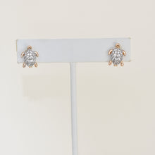 Sea Turtle Huggies • Small Tortuga Gold Hoops • Turtle Charm Earrings • Gold Plated Huggies Hoops • Gift for her