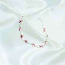 Red Evil Eye Bracelet, Eye Protection Bracelet, Ojo Pulsera, Gift For her-7.5