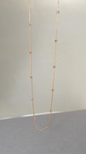 Thin Beaded Gold Chain - Dainty Gold Plated Necklace for Everyday Layering - Minimalist Jewelry