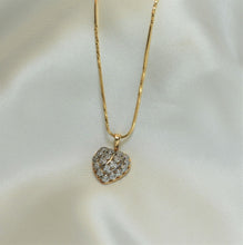 Gold Heart Pendant - Gold Plated Love Charm Necklace for Women - Gift for Wife