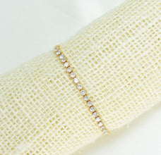 Tennis Adjustable Bracelet - Gold Plated Minimalist Bracelet 10