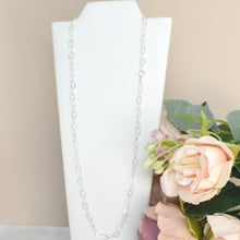 Heart Necklace, Minimalist Layering Chain, Silver Heart Chain, Minimalist Jewelry, Gift For Her