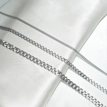 Mens Cuban Chain Stainless Steel Chain 24 inches 3mm 5mm 7mm