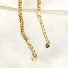 Cuban Miami Bracelets Gold Plated Pulsera Men's Bracelet Gift For Men- 4mm