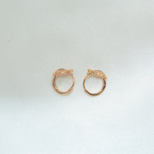 Baby Turtle Huggies - Gold Plated Dainty Earrings For Everyday Stack - Gift for Daughter