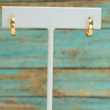 Plain Gold Hoops ,Gold Plated Small Hoops, Sterling Silver Hoops,  Classic Mini Hoops, Gift for her