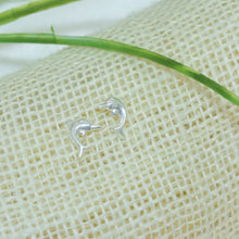 Dolphin Stud Earrings, 925 Sterling Silver Studs, Dainty Animal Studs, Gift