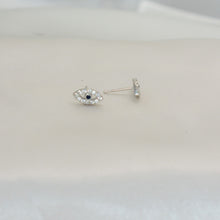 Evil Eye Earrings 925 Sterling Silver Studs Dainty Earrings Gift For her