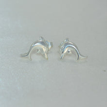 Dolphin Stud Earrings, 925 Sterling Silver Studs, Dainty Animal Studs, Gift