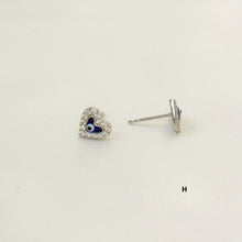 Evil Eye Stud Earrings 925 Sterling Silver Ojo Protection Studs Gift For Her