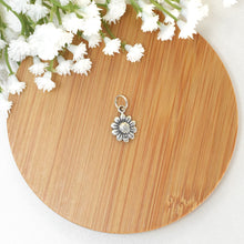 Daisy Flower Pendant Necklace 925 Sterling Silver Floral Chain Daisy Charm Gift For her