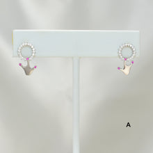 Sterling Silver Earrings, Multi-style fine Jewelry Studs, Dangly Small Earrings