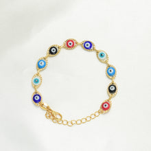 Baby Evil Eye Colorful Ojo Pulsera Protection Bracelet Size - 5