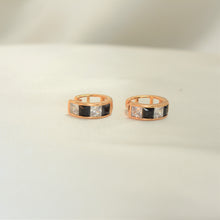 Multi Color Gemstone Huggies - Gold Plated Everyday Earrings For Her