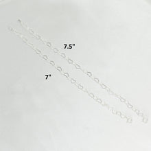 Heart Bracelet, Minimalist Layering Chain, Dainty Heart Shaped Chain, Minimalist Jewelry, Silver Heart Chain, Gift For Her, Valentines