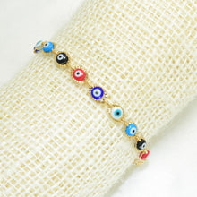 Baby Evil Eye Colorful Ojo Pulsera Protection Bracelet Size - 5