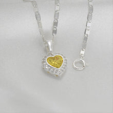 Halo Heart CZ Pendants with Rings, 925 Sterling Silver, Dije y Anillo CZ, Gift