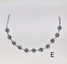 Blue Evil Eye Bracelet - 925 Sterling Silver - Protection Bracelet -Gift for her