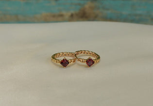 Single Stone CZ Huggie Earrings, Gold Plated Hoop, Prong Earring, For her, Women