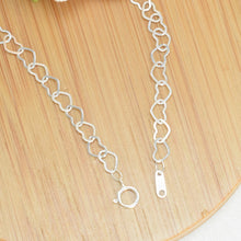 Heart Necklace, Minimalist Layering Chain, Silver Heart Chain, Minimalist Jewelry, Gift For Her