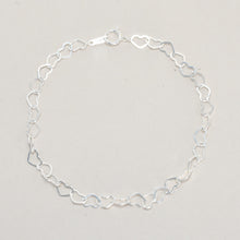 Heart Bracelet, Minimalist Layering Chain, Charm & friendship bracelet, Gift