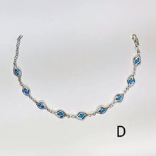 Blue Evil Eye Bracelet - 925 Sterling Silver - Protection Bracelet -Gift for her