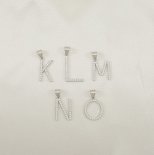 Letter Pendant Dijes de Plata 925 Sterling Silver Alphabets Pendants A-Z Initials