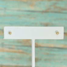 14K Solid Yellow Gold Ball Earrings, Dainty Screw Back Studs For Her( 3mm-6mm )