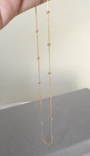 Thin Beaded Gold Chain - Dainty Gold Plated Necklace for Everyday Layering - Minimalist Jewelry