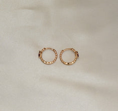 Single Stone CZ Huggie Earrings, Gold Plated Hoop, Prong Earring, For her, Women