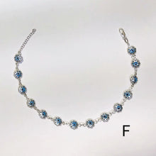 Blue Evil Eye Anklet - 925 Sterling Silver - Protection Anklet - Gift for her