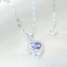 Halo Heart CZ Pendants with Rings, 925 Sterling Silver, Dije y Anillo CZ, Gift