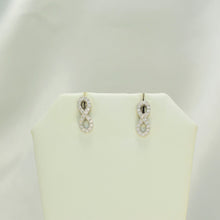 Infinity Paved Studs - Sterling Silver Elegant Minimalist CZ Earrings for her