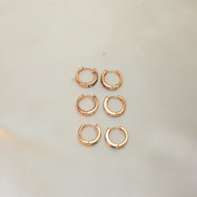 Multi Color Gemstone Huggies - Gold Plated Everyday Earrings For Her