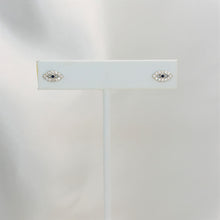 Evil Eye Earrings 925 Sterling Silver Studs Dainty Earrings Gift For her