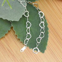 Heart Bracelet, Minimalist Layering Chain, Charm & friendship bracelet, Gift