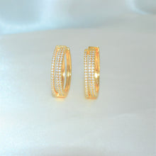 Huggie Hoop Earrings Gold Plated , 14K Gold Thick Hoop Earrings ,Gift for her